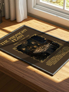 The Midnight Feast Minimalist Book Poster by Freida Mcfadden – image 4