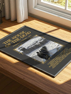 The House Of The Dead Minimalist Book Poster by Fyodor Dostoevsky – image 4