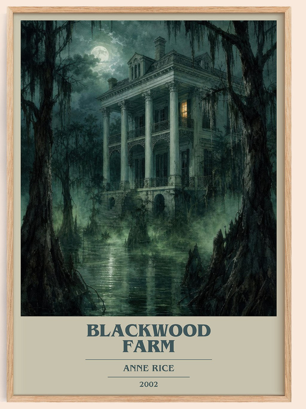 Blackwood Farm Book Cover Poster by Anne Rice