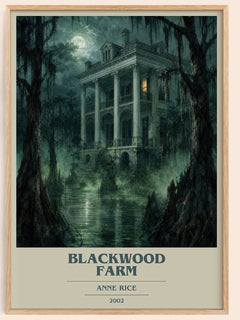 Blackwood Farm Book Cover Poster by Anne Rice