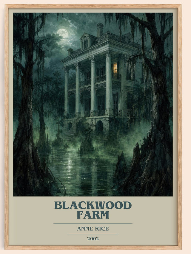 Blackwood Farm Book Cover Poster by Anne Rice