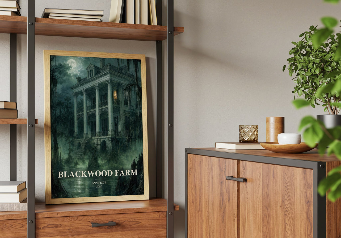 Blackwood Farm book watercolour illustration paper finish options – matte satin gloss