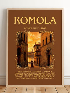Romola Minimalist Book Poster by George Eliot – image 2