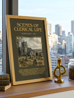 Scenes Of Clerical Life Minimalist Book Poster by George Eliot – image 3