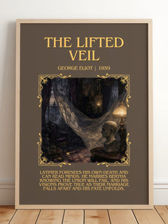 The Lifted Veil Minimalist Book Poster by George Eliot – image 2