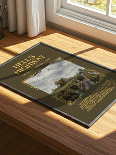 Hell'S Highway Minimalist Book Poster by George Koskimaki – image 4