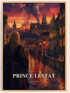 Prince Lestat Book Watercolour Illustration by Anne Rice