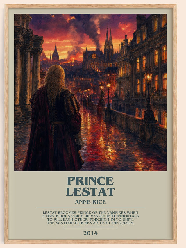 Prince Lestat Bookish Wall Art by Anne Rice