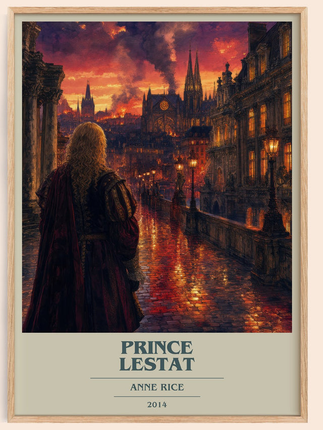 Prince Lestat Book Cover Poster by Anne Rice