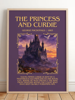 The Princess And Curdie Minimalist Book Poster by George Macdonald – image 2