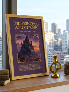 The Princess And Curdie Minimalist Book Poster by George Macdonald – image 3