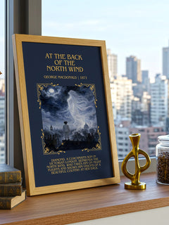 At The Back Of The North Wind Minimalist Book Poster by G. Macdonald – image 3