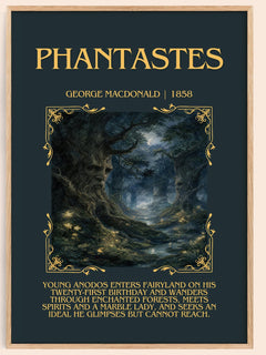 Phantastes Minimalist Book Poster by George Macdonald – image 1