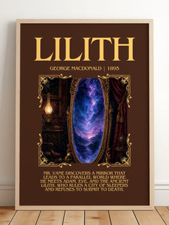 Lilith Minimalist Book Poster by George Macdonald – image 2