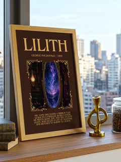 Lilith Minimalist Book Poster by George Macdonald – image 3
