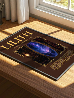 Lilith Minimalist Book Poster by George Macdonald – image 4