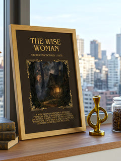 The Wise Woman Minimalist Book Poster by George Macdonald – image 3