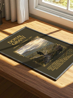 Donal Grant Minimalist Book Poster by George Macdonald – image 4