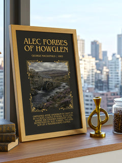 Alec Forbes Of Howglen Minimalist Book Poster by George Macdonald – image 3