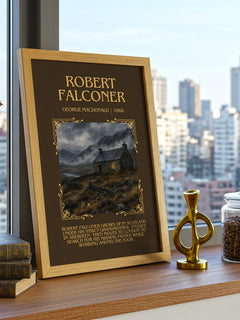 Robert Falconer Minimalist Book Poster by George Macdonald – image 3