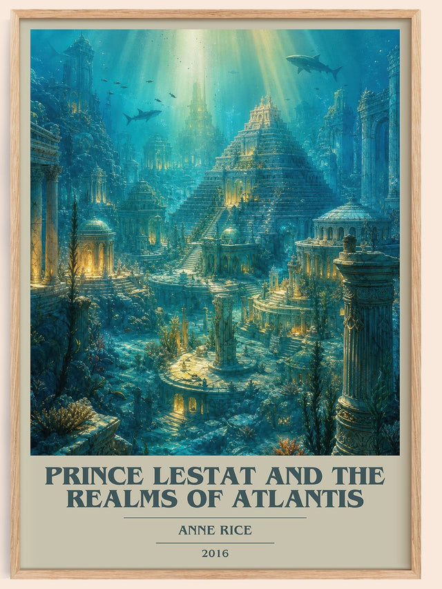 Prince Lestat And The Realms Of Atlantis Book Cover Poster by A. Rice