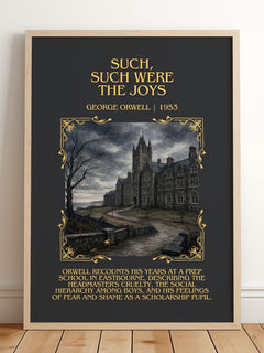 Such, Such Were The Joys Minimalist Book Poster by George Orwell – image 2