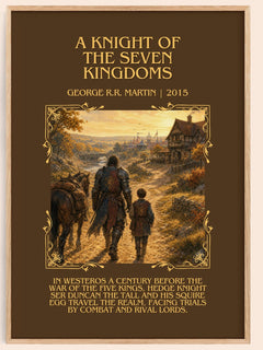 Knight Of The Seven Kingdoms Minimalist Book Poster by G. Martin – image 1