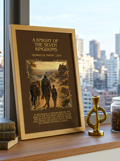 Knight Of The Seven Kingdoms Minimalist Book Poster by G. Martin – image 3