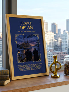 Fevre Dream Minimalist Book Poster by George R.R. Martin – image 3