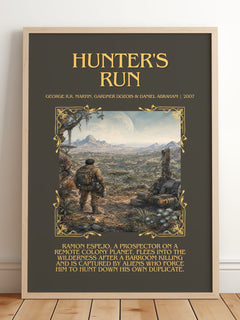 Hunter'S Run Minimalist Book Poster by G. Abraham – image 2