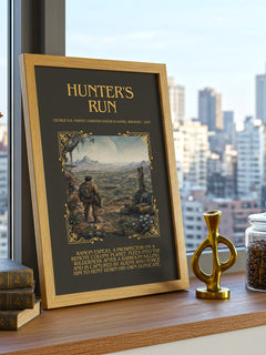 Hunter'S Run Minimalist Book Poster by G. Abraham – image 3
