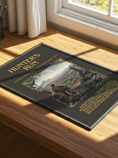 Hunter'S Run Minimalist Book Poster by G. Abraham – image 4