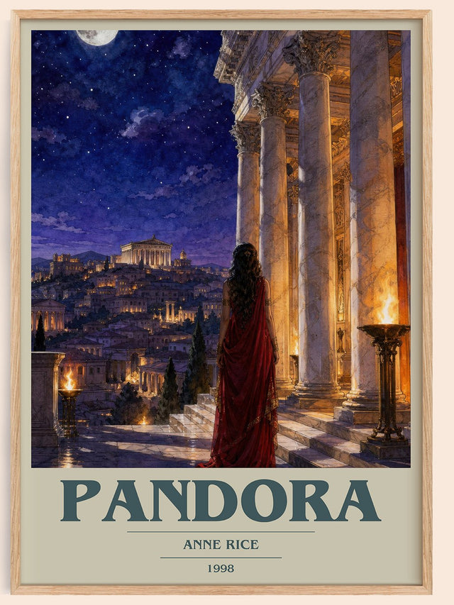 Pandora Book Cover Poster by Anne Rice