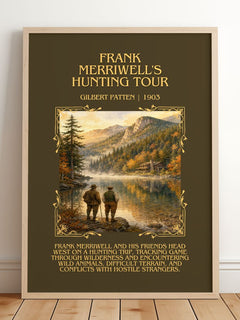 Frank Merriwell'S Hunting Tour Minimalist Book Poster by G. Patten – image 2