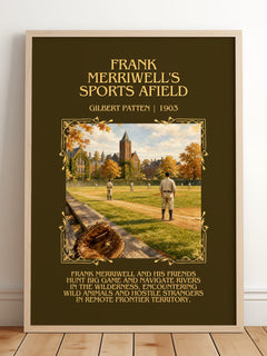 Frank Merriwell'S Sports Afield Minimalist Book Poster by G. Patten – image 2
