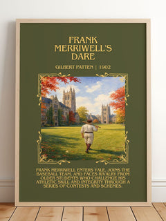 Frank Merriwell'S Dare Minimalist Book Poster by Gilbert Patten – image 2