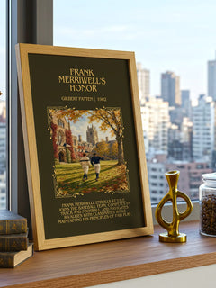 Frank Merriwell'S Honor Minimalist Book Poster by Gilbert Patten – image 3