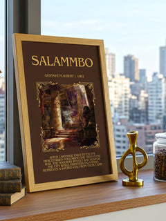 Salammbô Minimalist Book Poster by Gustave Flaubert – image 3
