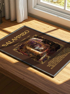Salammbô Minimalist Book Poster by Gustave Flaubert – image 4
