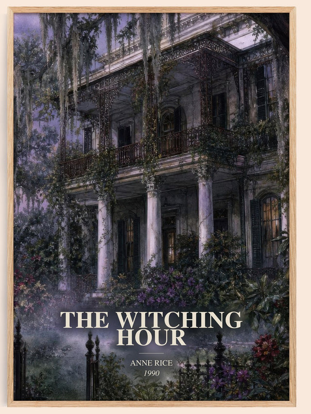 The Witching Hour Book Watercolour Illustration by Anne Rice