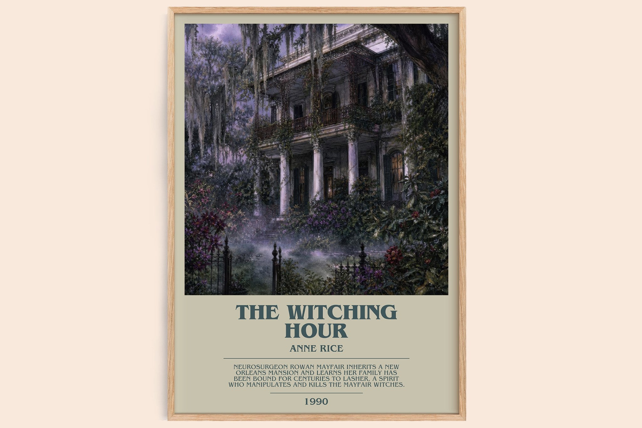The Witching Hour Bookish Wall Art by Anne Rice