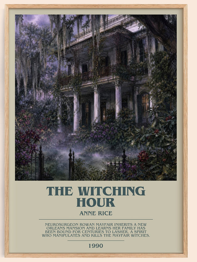 The Witching Hour Bookish Wall Art by Anne Rice