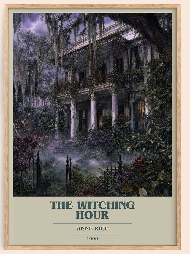 The Witching Hour Book Cover Poster by Anne Rice