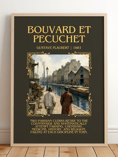 Bouvard Et Pécuchet Minimalist Book Poster by Gustave Flaubert – image 2
