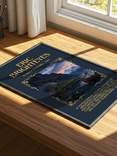 Eric Brighteyes Minimalist Book Poster by H. Rider Haggard – image 4
