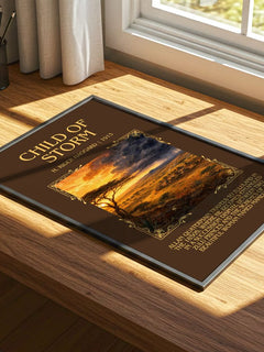 Child Of Storm Minimalist Book Poster by H. Rider Haggard – image 4
