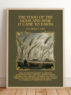 Food Of The Gods And How It Came To Earth Minimalist Book Poster – H. – image 2