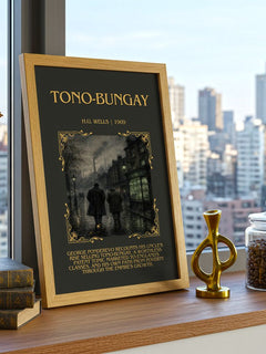 Tono-Bungay Minimalist Book Poster by H.G. Wells – image 3