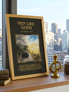 Men Like Gods Minimalist Book Poster by H.G. Wells – image 3