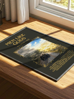 Men Like Gods Minimalist Book Poster by H.G. Wells – image 4